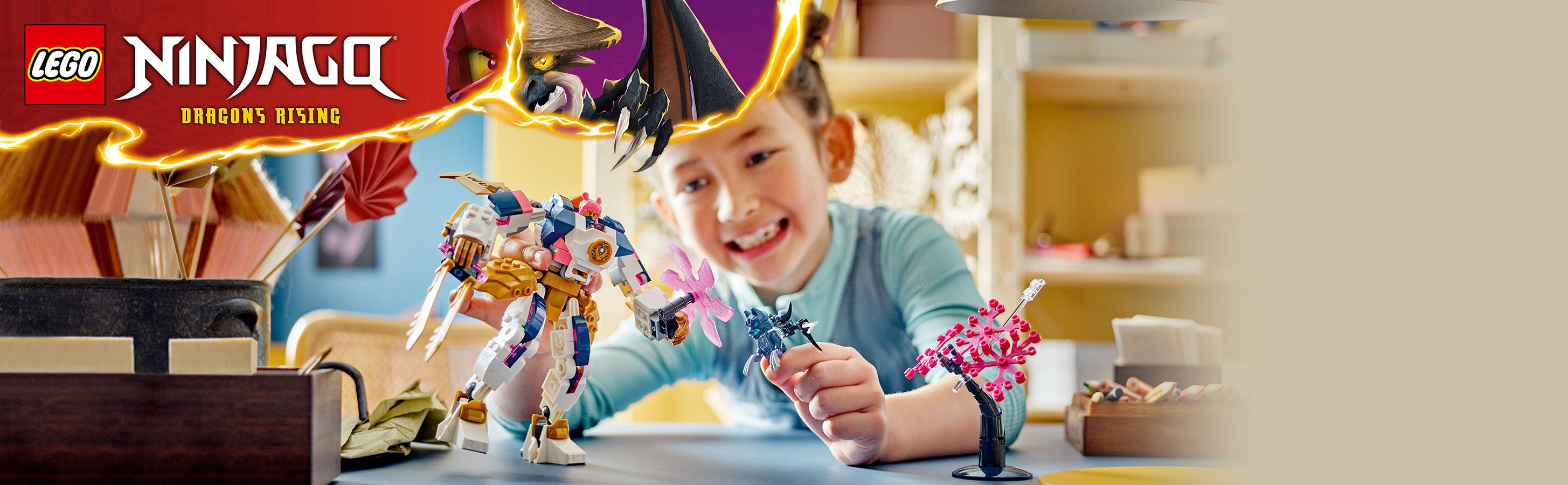Skvelá stavebnica NINJAGO® s&nbsp;robotom